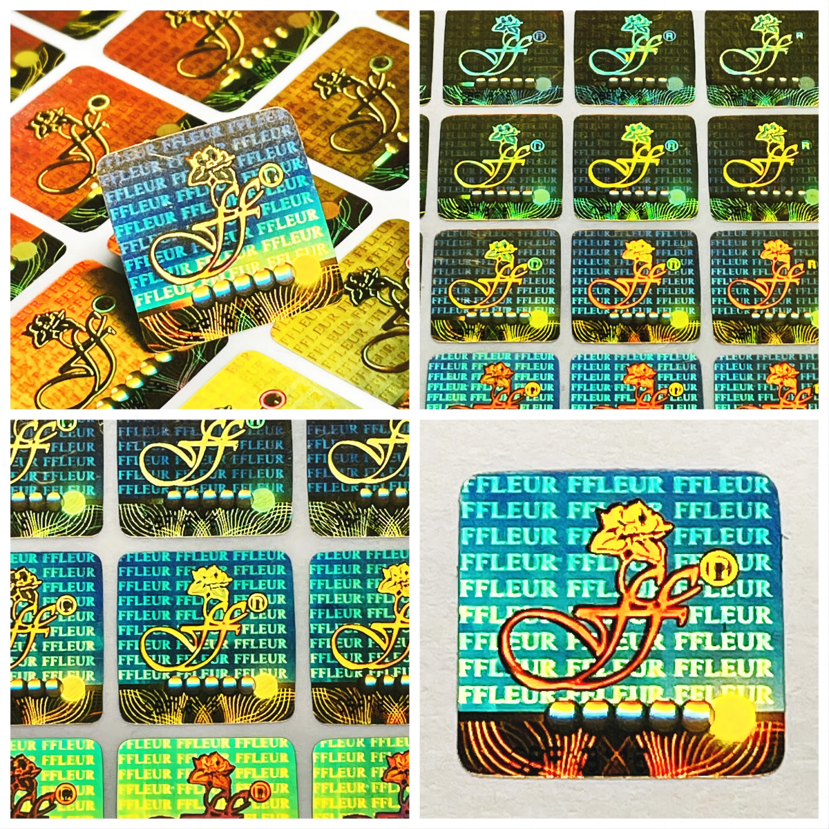 全息鐳射二維碼防偽標(biāo)貼一次性激光3D效果動(dòng)態(tài)防轉(zhuǎn)移留底標(biāo)簽